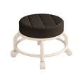 thumbnail image 2 of Tabouret à Roulettes Rond, Tabouret à Poulie, Tabouret à Roue Rotatif à 360 Degrés, Mini Tabouret Robuste et Mobile, Siège de Tabouret à Chaussures pour Cuisine Garage Entrepôt Noir, 2 of 8