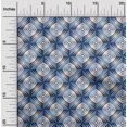 thumbnail image 2 of oneOone Polyester Spandex Blue Fabric Moire Sewing Craft Projects Fabric Prints by Yard 56 Inch Wide, 2 of 4