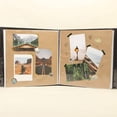 thumbnail image 2 of CRAFTY & CO. Scrapbook, Photo Album, Black, 10 sheets, DIY, Crafts, 2 of 7
