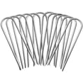 thumbnail image 1 of U Shaped Wind Stakes for Trampolines, Galvanized Steel （12 Pack), 1 of 5