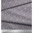 thumbnail image 2 of Soimoi Rayon Crepe Fabric Swirl Small Print Fabric by Yard 46 Inch Wide, 2 of 3