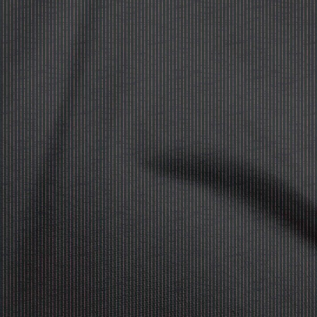 oneOone Cotton Flex Black Fabric Stripes Texture Craft Projects Decor Fabric Printed By The Yard 40 Inch Wide