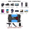 thumbnail image 2 of 300W Power Inverter DC 12V to AC 110V Car Charger Converter with Dual USB Ports, 2 of 8