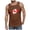 Brun, variante sur Qopobobo Débardeur en Coton et Lin pour Homme Débardeur d'Été Imprimé pour Homme T-Shirt Sans Manches Drapeau du Canada Haut pour la Fête Nationale Blanc,m