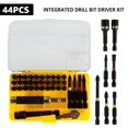 thumbnail image 3 of 44Pcs Impact Screw Driver Bit Set Hex Allen Bits Nut Driver for Power Screwdriver, 3 of 9