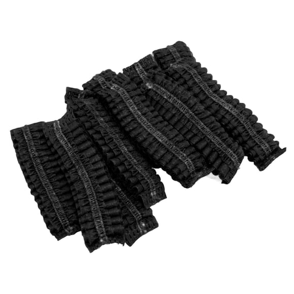 Housses Jetables pour Coussinets d'Oreille, Anti-Poussière Sanitaires Extensibles 100 Pcs Protège-Oreilles pour Centres d'Appels Blanc,Bleu,Noir