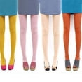 thumbnail image 4 of Bas Collants Opaques aux Couleurs Bonbon, Collants à Pieds, Panty Mince, Bas pour Femmes, Panty pour Femmes, Collants pour Femmes, Panty pour Femmes Rouge, 4 of 4