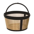 thumbnail image 2 of Cagogo under $5 Stainless Steel Coffee Filter, Reusable Stainless Steel Coffee Filter, 4-6 Cup Basket Permanent Metal Filter, Drip Coffee Maker Replacement Filter, Eco Friendly No Paper Waste Filter, 2 of 6