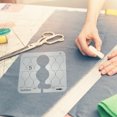thumbnail image 4 of 1pc Multi-functional Sewing Patchwork Tool Hollow Design Sewing Template, 4 of 7