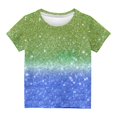 thumbnail image 4 of MeetoTime T-Shirt Graphique à Manches Courtes pour Enfants Tee Décontracté à Col Rond Haut pour Bébés Garçons Filles 3-12 Ans, 4 of 4