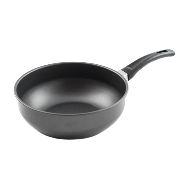 Casserole à Lait en Fer Multifonctionnelle Poignée Anti-Brûlure Casserole à Sauce Antiadhésive Portable Lait 18 cm