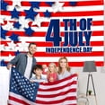 thumbnail image 4 of EGNMCR Room Decor,, Independence Day Decorations Congratulations Independence Day Banner Holiday Party Decorations Hanging Flags Patriotic Decorations Photo Backdrops Independence Day Decorations, 4 of 6