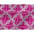 thumbnail image 4 of oneOone Viscose Jersey Fabric Check Kasuri Print Fabric BTY 60 Inch Wide, 4 of 5