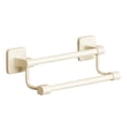 thumbnail image 2 of EGNMCR Closet Organizers and Storage, Bathroom Towel Rack Punch Free Bathroom Storage Rack Patch Towel Rack Wall Mounted Double Pole Space Aluminum Towel Rack Plastics Bathroom Storage Rack, 2 of 7