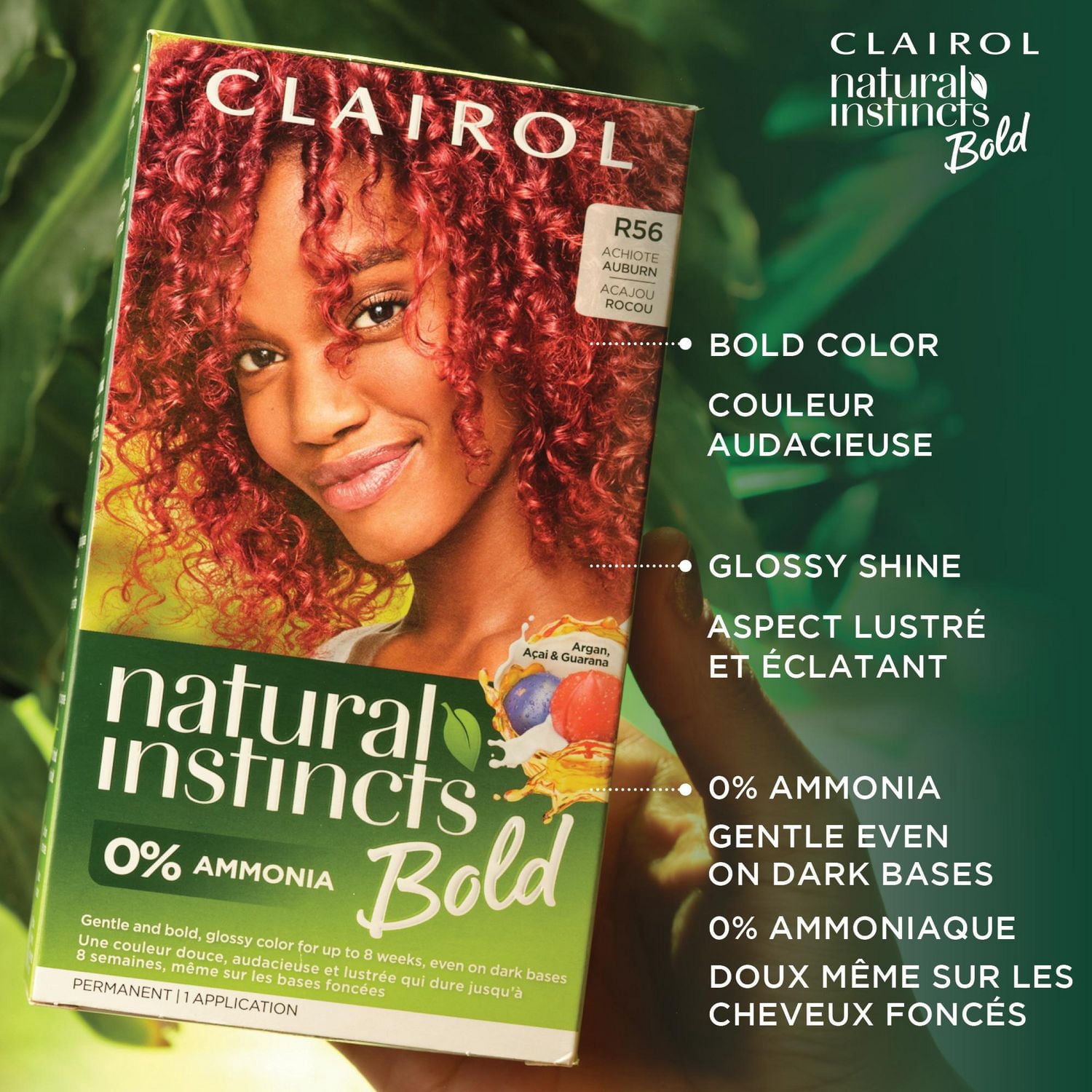 Clairol Natural Instincts Bold coloration permanente sans ammoniaque