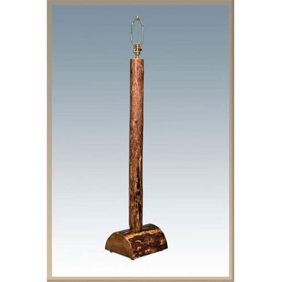 Montana Woodworks MWHCFL Homestead Lodgepole Pine Floor Lamp
