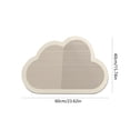 thumbnail image 3 of Non-Slip Bath Rug 16 in x 24 in with Rubber Backing for Bathroom Floor or In Front of Bathtub, 3 of 6