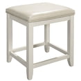 thumbnail image 1 of Crosley Tabouret de Coiffeuse Vista Blanc, 1 of 5