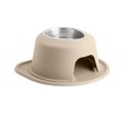 thumbnail image 1 of WeatherTech Single High Pet Feeding System 6" High Stand - Stainless Steel - Tan, 1 of 1