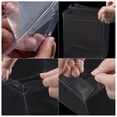thumbnail image 4 of Unique Bargains Clear Cake Box, 2Pcs 10'x10'x10' - Tall Cake Boxes with Ribbon for 8 Inch Cake Packing Carry - for Birthday (White), 4 of 6