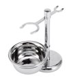 thumbnail image 4 of Complete Beard Trimming Set, Stainless Steel  Kit,  Brush and   Holder Set with  Bowl, Stable Holder, Store and Classify  Stuffs, 4 of 7