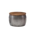 thumbnail image 1 of Rivera Tambour avec Rangement, Argent, 1 of 9