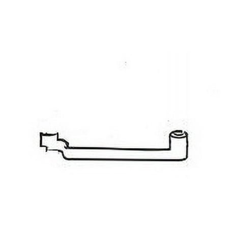 Norcold Loquet de Porte de Réfrigérateur 62698527; Noir; Remplacement pour Réfrigérateur Norcold N3104/N3150; avec Sangle de Rangement/plaque de Porte; Simple