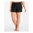 thumbnail image 1 of ISLAND ESCAPE Short de Bain Noir pour Femmes, Cuisse Minimisante, Couverture Complète, Extensible, 24W, 1 of 2