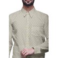 thumbnail image 3 of BESTMAN Printed Cotton Shirts For Men Long Sleeve Slim Fit Formal Shirt For Boy, 3 of 5