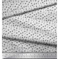 thumbnail image 3 of Soimoi Moss Georgette Fabric Clover Leaves Decor Fabric Printed Yard 42 Inch Wide, 3 of 3