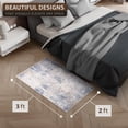 thumbnail image 2 of Sorbus 2x3 Welcome Mat Rug for Entryway, Machine Washable, Non-Slip, Vintage Rug - Low Pile Non-Shedding Indoor Rugs - Soft Carpet Throw Rugs with Rubber Backing, 2 of 10