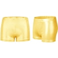thumbnail image 5 of Timegard Girls Clothes Slim Fitting Gymnastics Shorts Sparkly Dance Tumbling Athletic Short Solid Color, 5 of 5