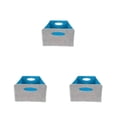 thumbnail image 4 of Ruiboury Multi Storage Baskets Organizer For Cables Toys Collapsible For Easy Gray+blue 30x24x15cm 3Set, 4 of 6