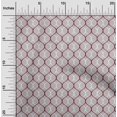 thumbnail image 2 of oneOone Rayon Blush Pink Fabric Ogee Sewing Material Print Fabric By The Yard 56 Inch Wide, 2 of 4