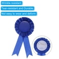 thumbnail image 4 of Unique Bargains Ruban de Récompense Vierge, Ruban de Rosette Ruban de Reconnaissance de Prix Honorable, Bleu, Lot de 12, 4 of 5