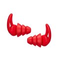 thumbnail image 3 of Sleeping Earplugs Silicone Earbuds Noise Reduction Reusable Reduction Earplug Silicone Earplugs for Office Home, Red, 3 Layers, 3 of 9