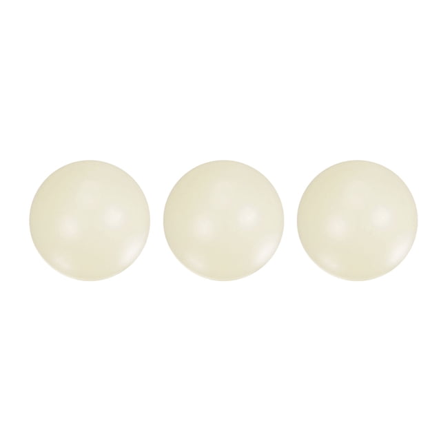 Unique Bargains 3pcs PA66 Nylon Solid Plastic Balls 12mm G3 Precision Bearing Ball