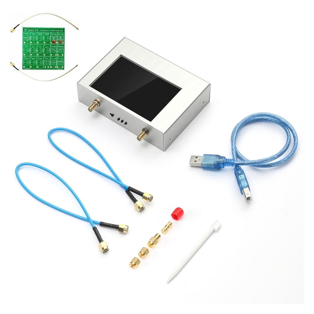 VNA V2 Plus4 50KHz-4GHz Vector Network Analyzer 4 Inch TFT Shortwave HF VHF UHF 70-90dB With 3200mAh Battery ,Avoid Switching Noise