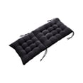 thumbnail image 2 of Coussin de Sol Capitonné pour Bureau à Domicile - Coussin Respirant pour Fauteuil Inclinable et Chaise D'Ordinateur - Coussin D'Assise, Noir, JKODE, 2 of 8