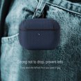 thumbnail image 2 of Earphone Cover Nylon Waterproof Bluetooth Headphone Case Nylon Case Protector Earphone Case Replacement for Airpods Pro, Blue, 2 of 8