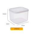thumbnail image 4 of 2pcs Boîte de Stockage des Aliments Réfrigérateur Cas Fruits Bac à Légumes, 4 of 5