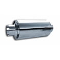 thumbnail image 1 of Résonateur d'Échappement OAL Aero Exhaust 2,5 Pouces Entrée/sortie x 14 Pouces, Corps Rond 4 Pouces, 1 of 2