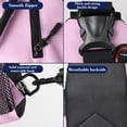 thumbnail image 3 of EGNMCR Women's Adjustable Crossbody Bag Convertible Chest Shoulder Bag With Multiple Pockets Nylon Backpack, 3 of 6