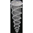 thumbnail image 1 of Cwi Lighting Double Spiral 6 Light Flush Mount With Chrome Finish, 1 of 3