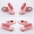thumbnail image 3 of Children Cotton Ballet Dance Shoes Slippers Pointe Dance Gymnastics 22-30, 3 of 4