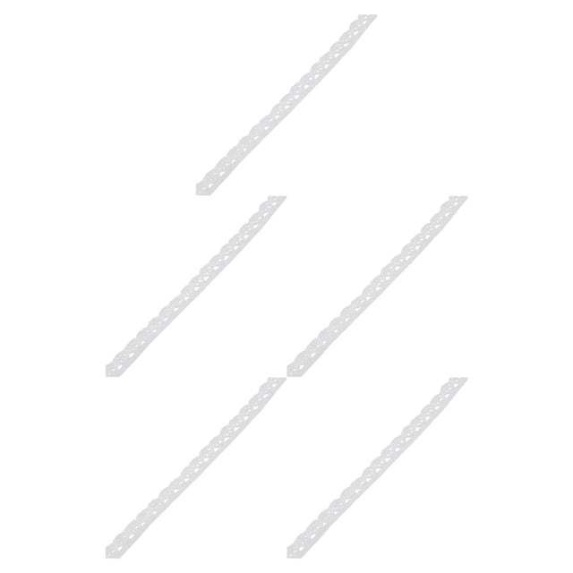 Baohd 1 Roll Lace Craft Ribbon Charming Stylish DIY Craft Creative Sewing Accessory Clothes Supplies Good-looking Lace Trim Type1 5Set