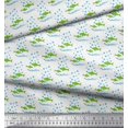 thumbnail image 2 of Soimoi Rayon Fabric Waves,Bubbles & Fish Ocean Fabric Prints By Yard 42 Inch Wide, 2 of 3