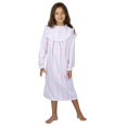 thumbnail image 4 of Lanz Girls' Nightgown Ruffle Granny Gown Long Sleeve Pajama, 4 of 6