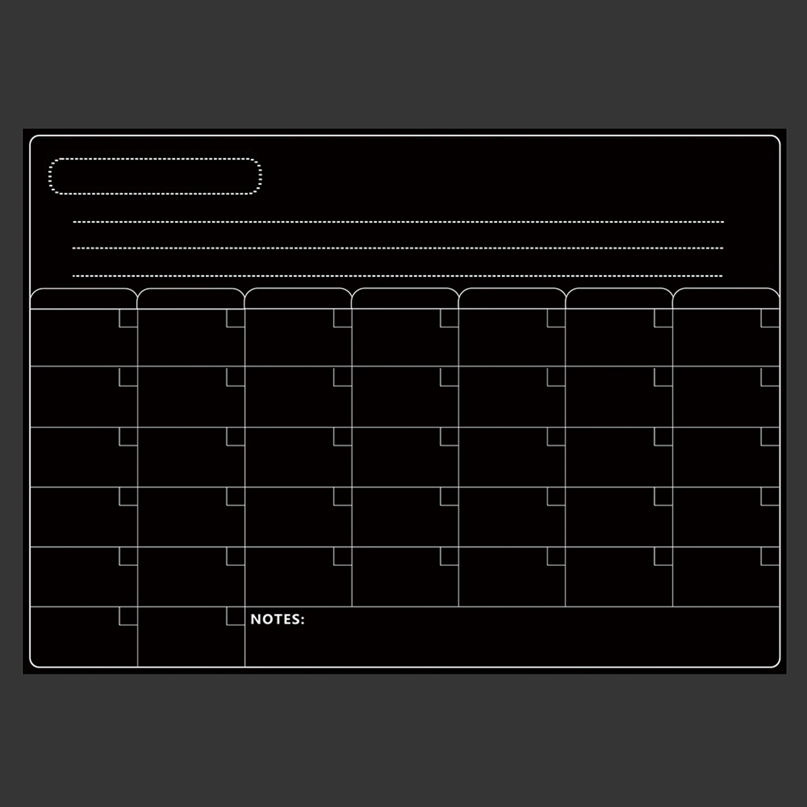 Erase Magnetic Dry Erase Board Calendar Whiteboard Refrigerator Stickers Kitchen Fridge White Board for Weekly Monthly Schedule Daily Planner To Do List