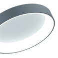 thumbnail image 4 of CWI Lighting Arenal Pendentif Tambour LED avec Finition Grise et Blanche, 4 of 6